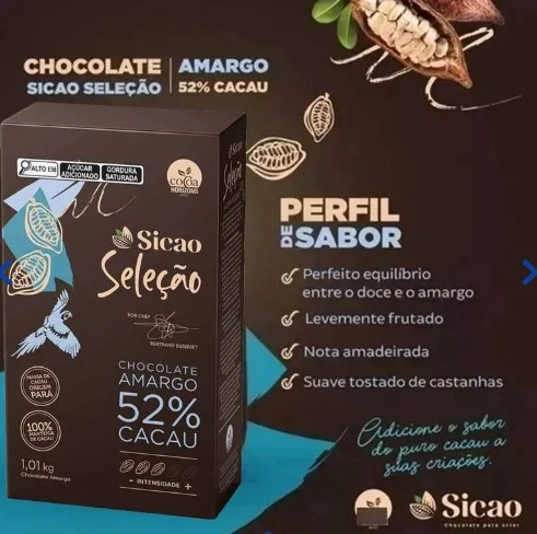 Choco Sicao Sele Am 52 Gt 1.01kg Callebaut