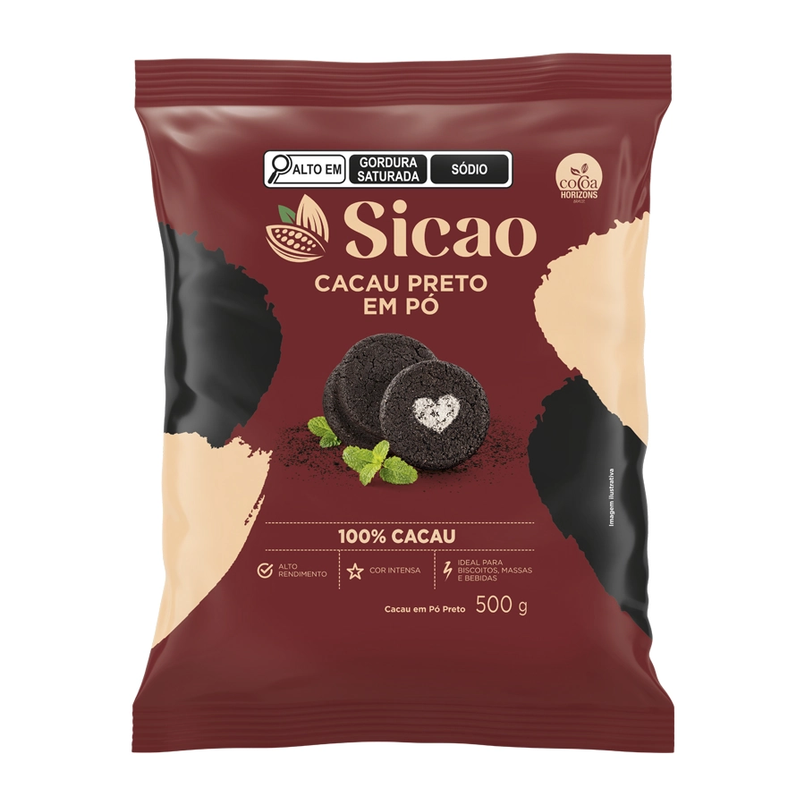 Cacau Em Po Preto Sicao 100 500g Dcp 10n2101 K10 Callebaut