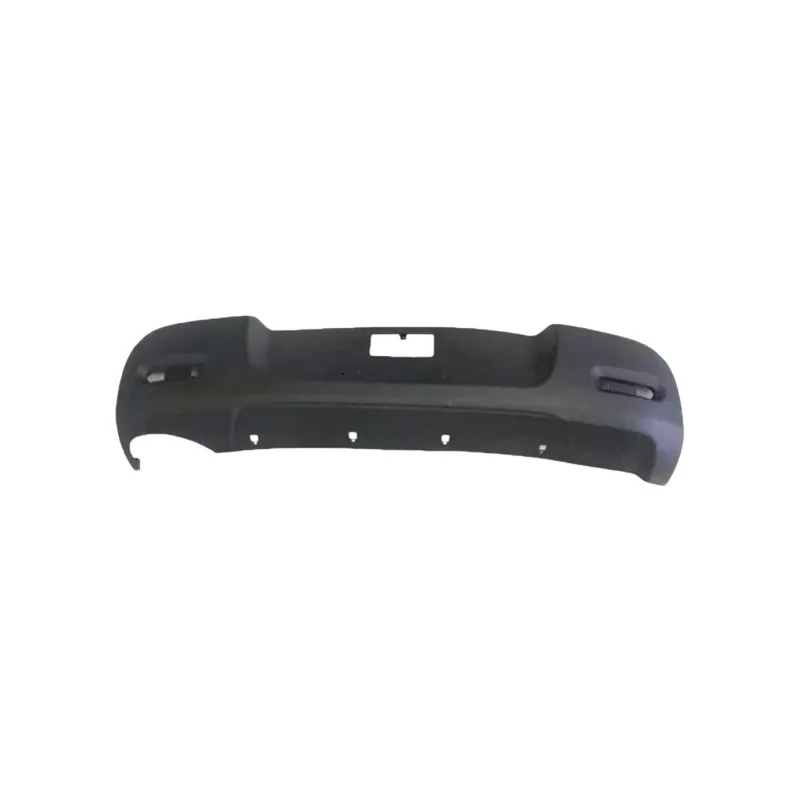 Moldura do Para-choque Traseiro FIAT UNO Preta sem Furo Sensor - FIAT 100220551