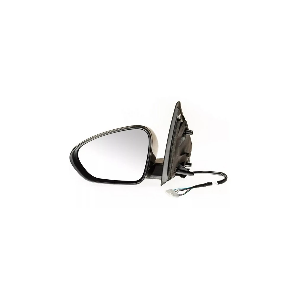 Espelho Retrovisor Externo FIAT ARGO/CRONOS Lado Esquerdo Elétrico Preto Texturizado com Pisca - FIAT 100275559
