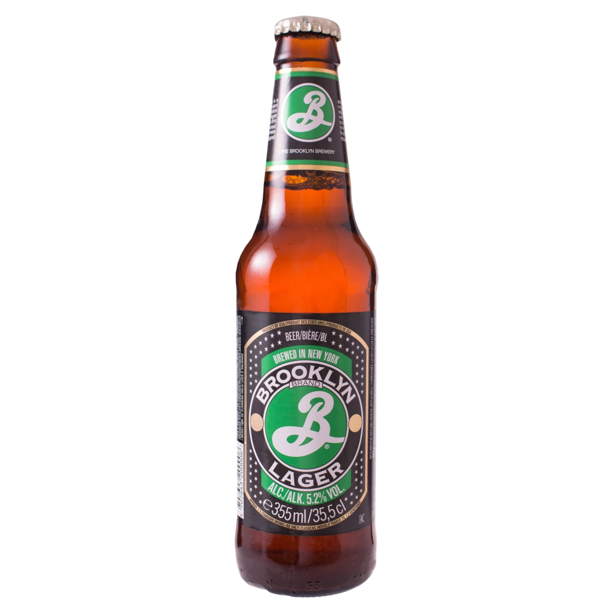 Cerveja Lager Brooklyn Garrafa 355ml