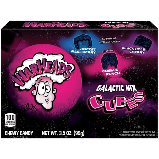 Bala Galactic Mix Cubes Warheads 142g