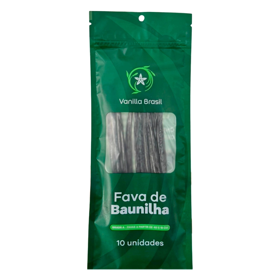 Fava De Baunilha 10un Vanilla Brasil