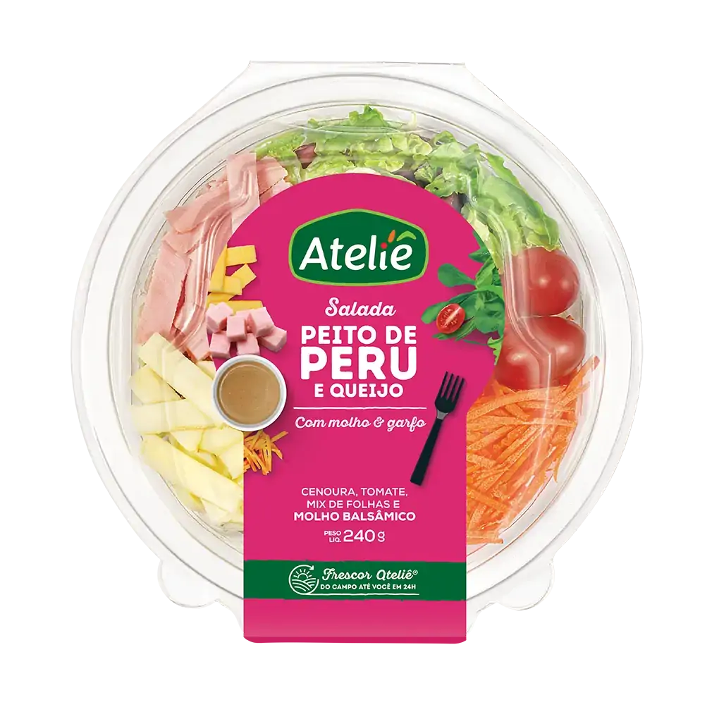 Salada P Peru At Sabor C/molho Iogurte 250gr