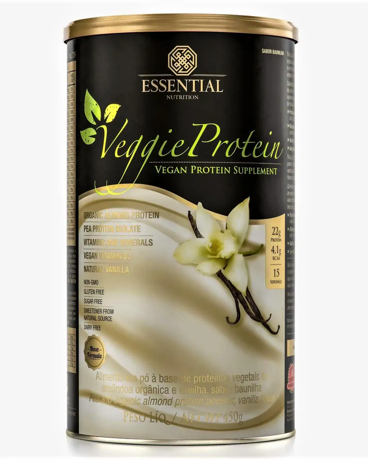 Vegan Protein E.nutrition 450g Vanilla