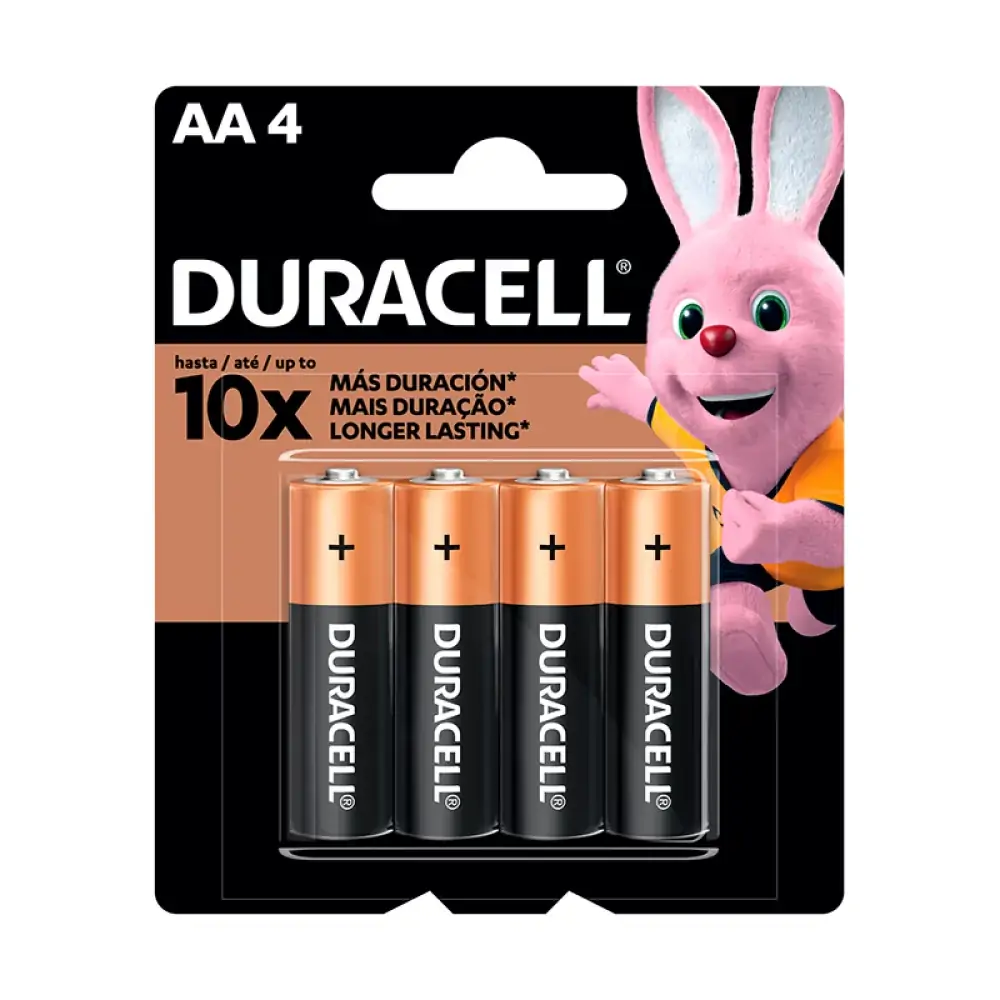 Pilha Duracell Pequena C/4