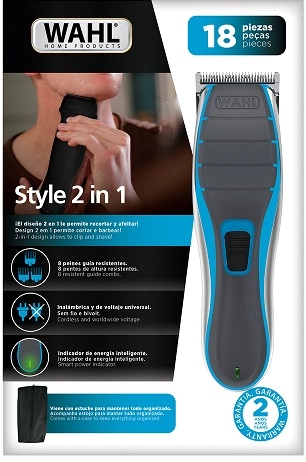 Maq De Corte/aparador Wahl Kit Style 2 In 1 Bivolt P