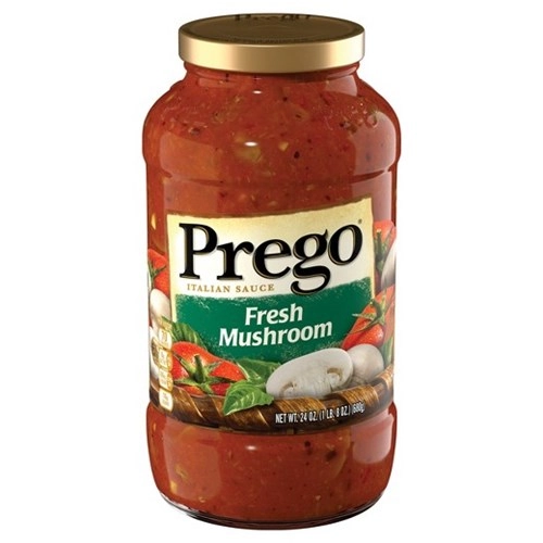 Molho De Tomate Champignon Prego Vidro 396g