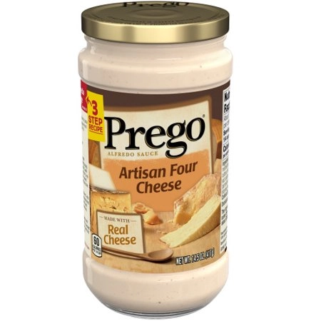 Molho Quatro Queijos Prego Vidro 411g
