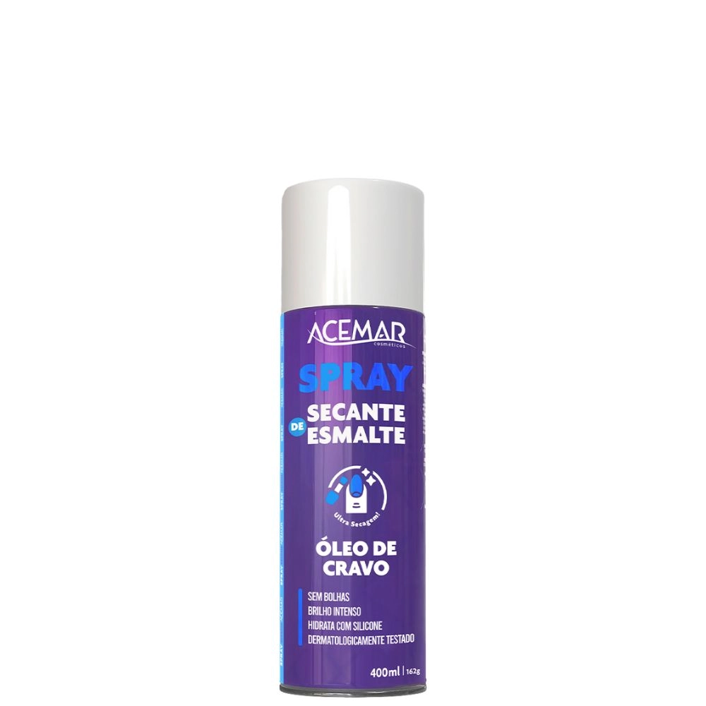 Secante De Esmalte Acemar Spray Oleo De Cravo 400ml