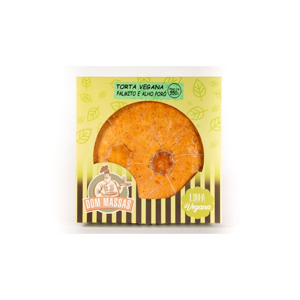 Torta Vegana Palmito Dom Massas 550g