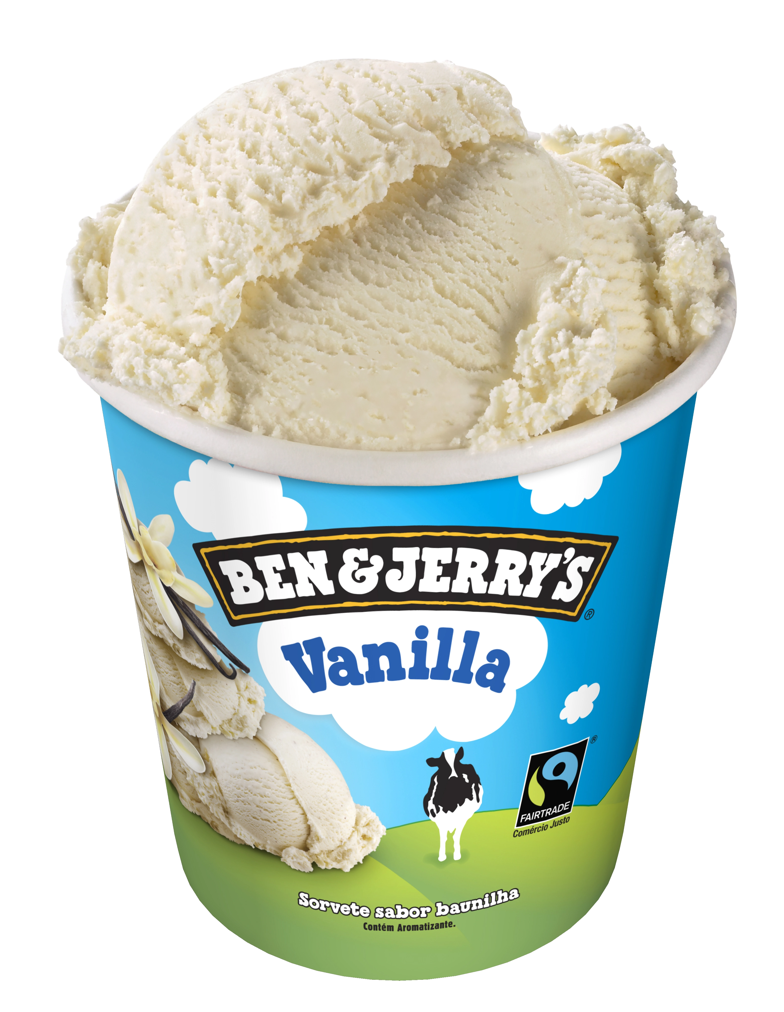 Sorvete Ben Jerry S Vanilla 458ml