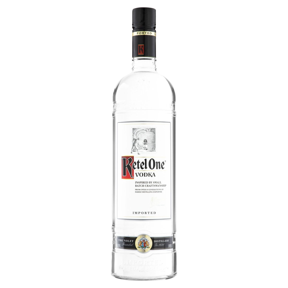 Vodka Destilada Ketel One Garrafa 1l