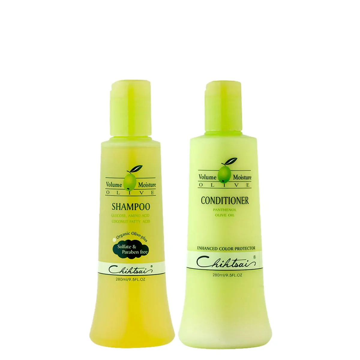 Kit Nutrição N.P.P.E Chihtsai Olive - Shampoo 280 ml + Condicionador 280 ml