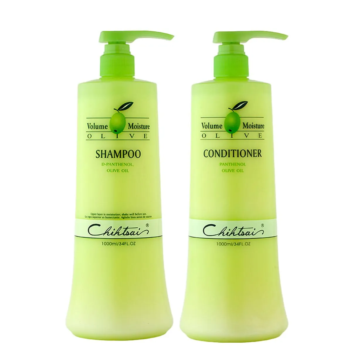 Kit Nutrição N.P.P.E Chihtsai Olive - Shampoo 1000 ml + Condicionador 1000 ml