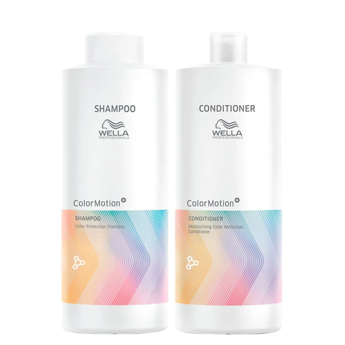 Kit Capilar Wella Professional Color Motion - Shampoo 1000 ml + Condicionador 1000 ml