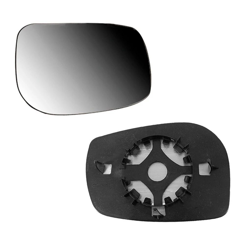 Lente Espelho do Retrovisor TOYOTA ETIOS Lado Direito com Base Metalizada - METAGAL RJUM62