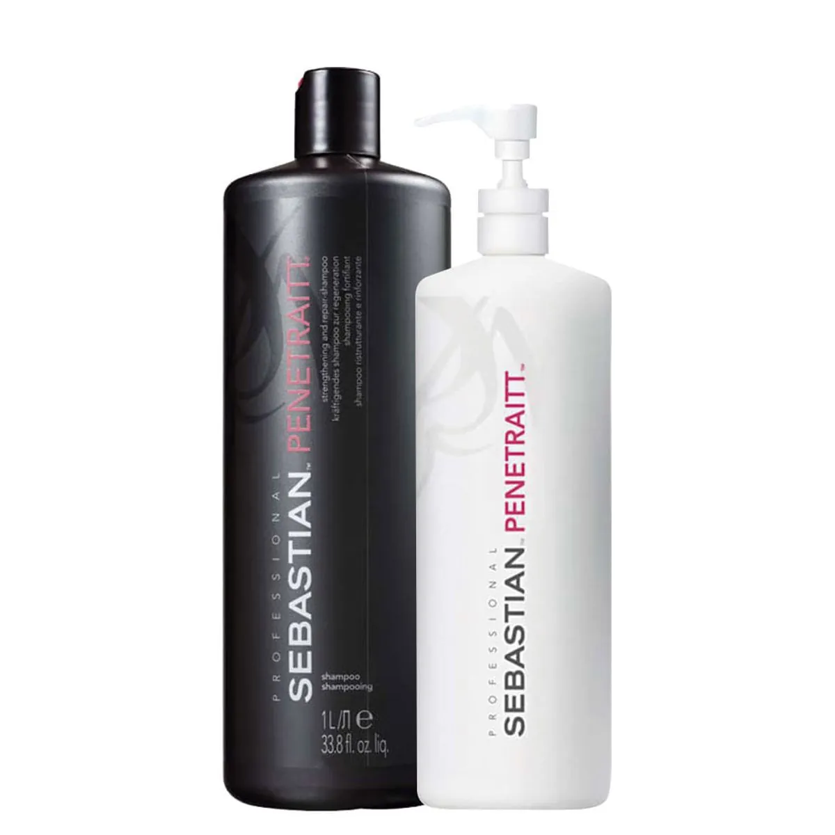 Kit Sebastian Professional Penetraitt - Shampoo 1000 ml + Máscara 500 ml