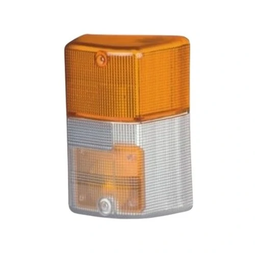 Lente da Lanterna Dianteira Lado Direito Âmbar Cristal - GAUER LD622