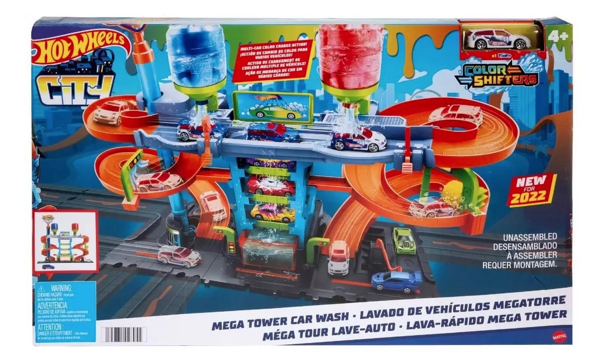 Hot Wheels City Lava Rapido Mega Hdp05