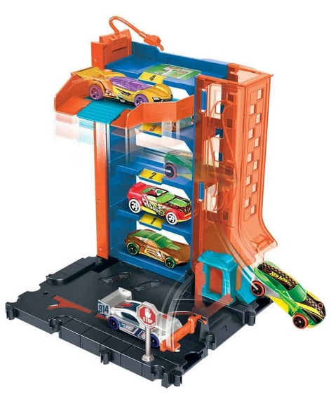 Hot Wheels City Estacionamento Hdr28