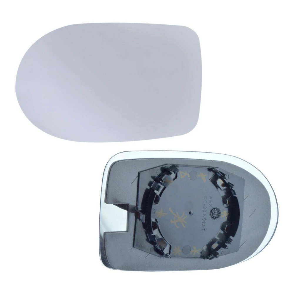Lente Espelho do Retrovisor FIAT UNO Lado Direito com Base - METAGAL RTVM00
