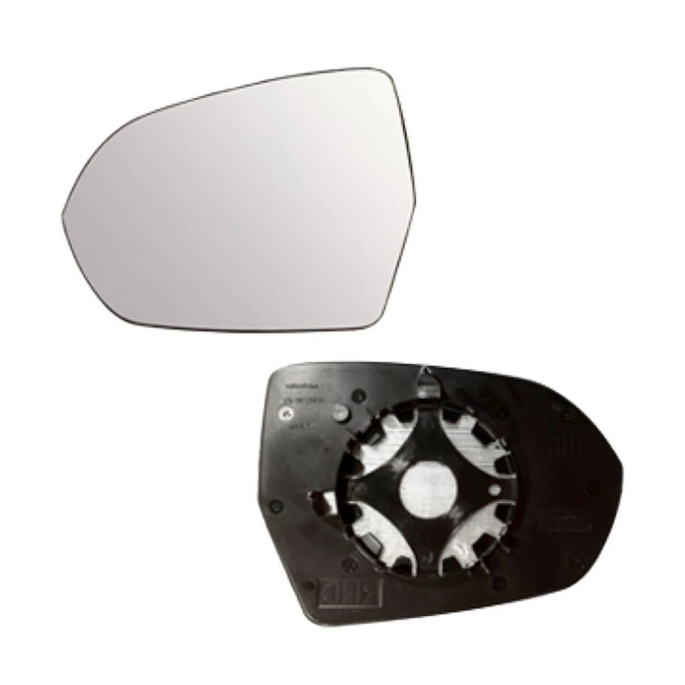 Lente Espelho do Retrovisor CHEVROLET - GM AGILE/MONTANA Lado Esquerdo com Base - METAGAL RGSM79