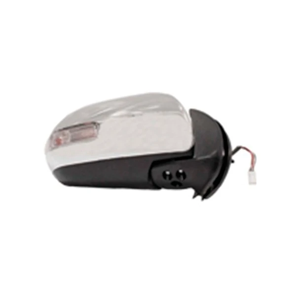 Espelho Retrovisor Externo TOYOTA HILUX Lado Direito Elétrico Cromado com Pisca - RUFATO 21304