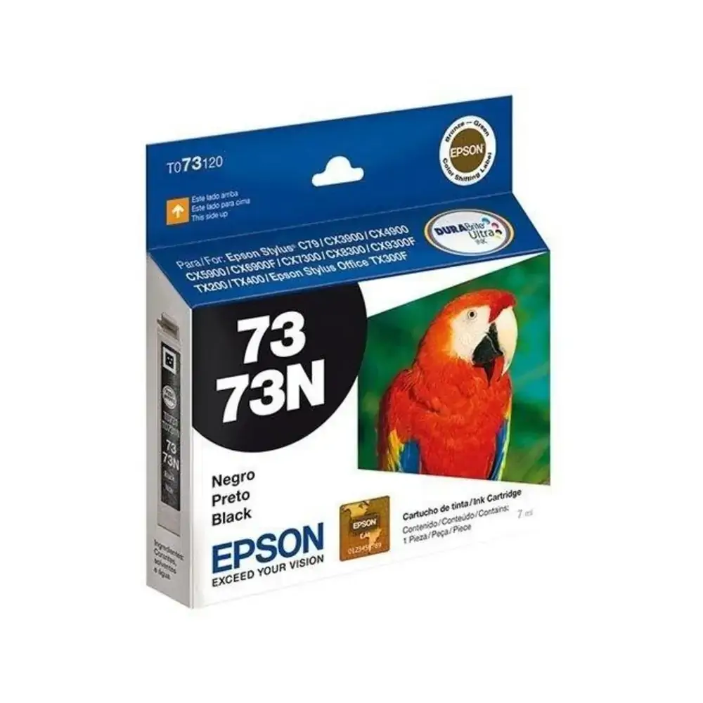 Cartucho De Tinta Epson T073120 Preto