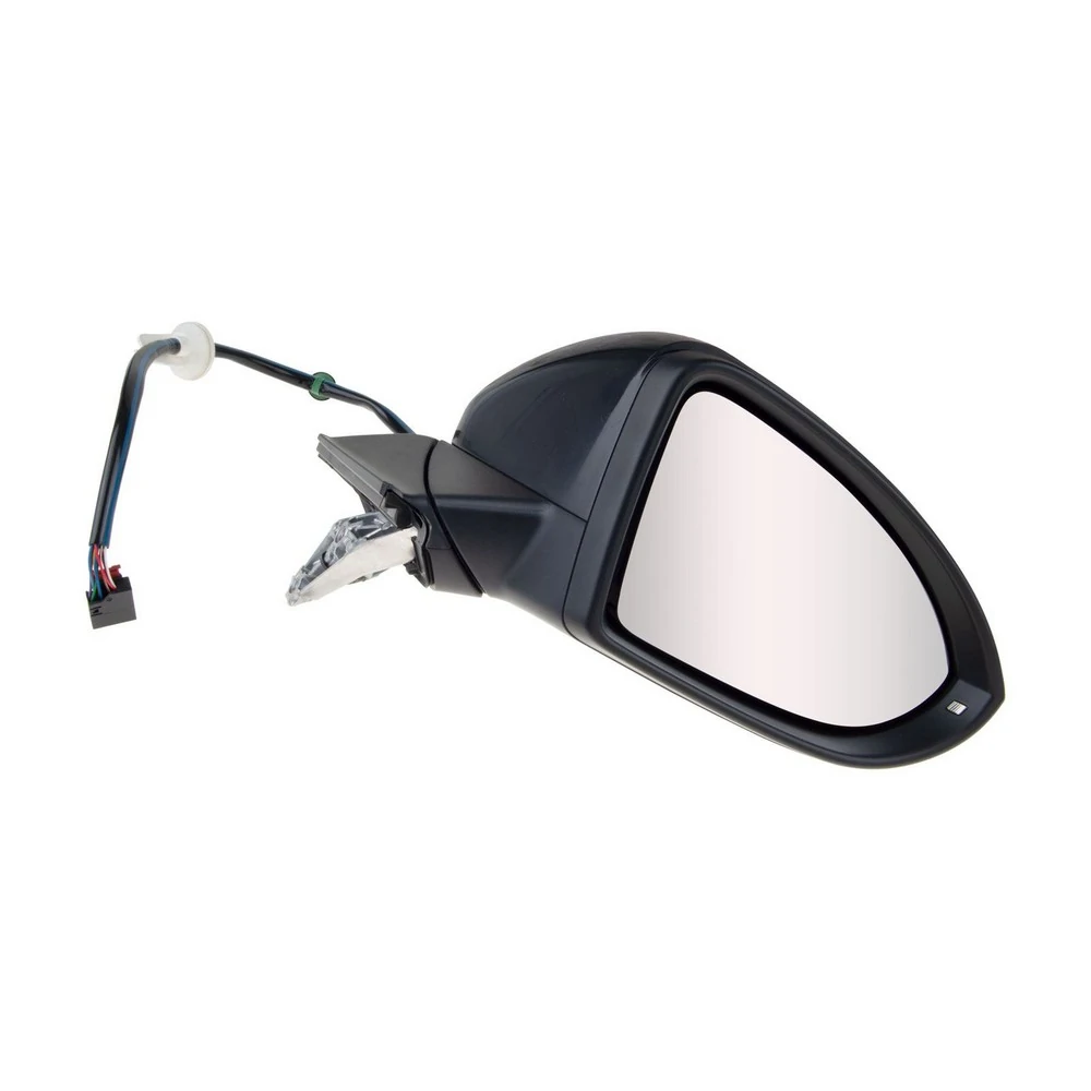 Espelho Retrovisor Externo VOLKSWAGEN GOLF Lado Direito Elétrico com Pisca com Power Fold - METAGAL RWYE14CE