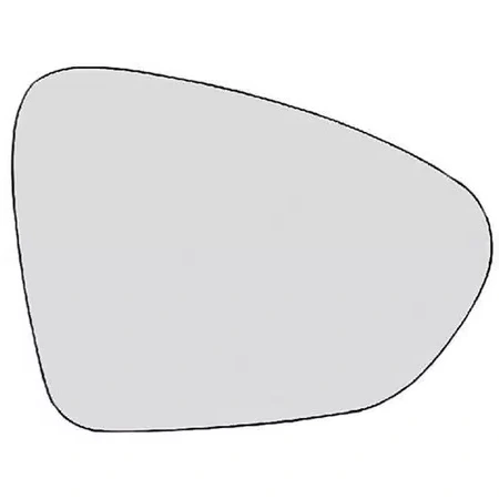 Lente Espelho do Retrovisor FIAT ARGO/CRONOS Lado Direito com Base - METAGAL RTYM16