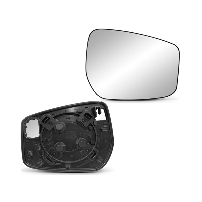 Lente Espelho do Retrovisor NISSAN KICKS Lado Esquerdo com Base - METAGAL RKYM49