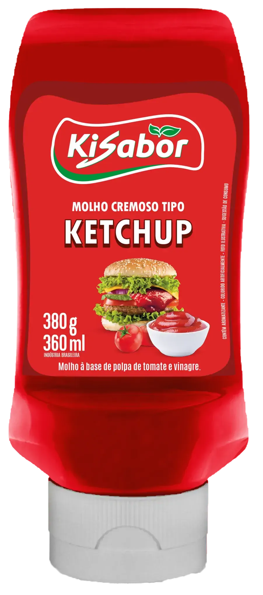Ketchup Kisabor Squeeze 380g