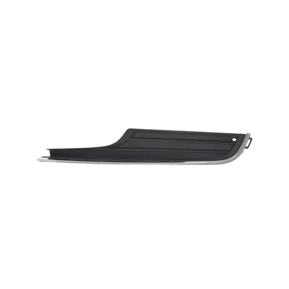 Grade Inferior do Para-choque Dianteiro VOLKSWAGEN GOLF Lado Esquerdo Cromado com Furo - VOLKSWAGEN 5G0854661RYP
