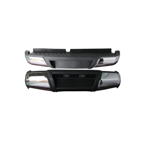 Para-choque Traseiro NISSAN FRONTIER Cromado sem Furo sem Suporte - RUFATO 28343