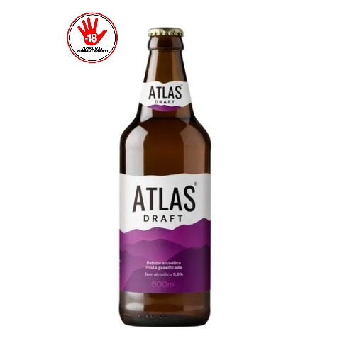 Beb Chopp Vinho Draft 600ml Atlas