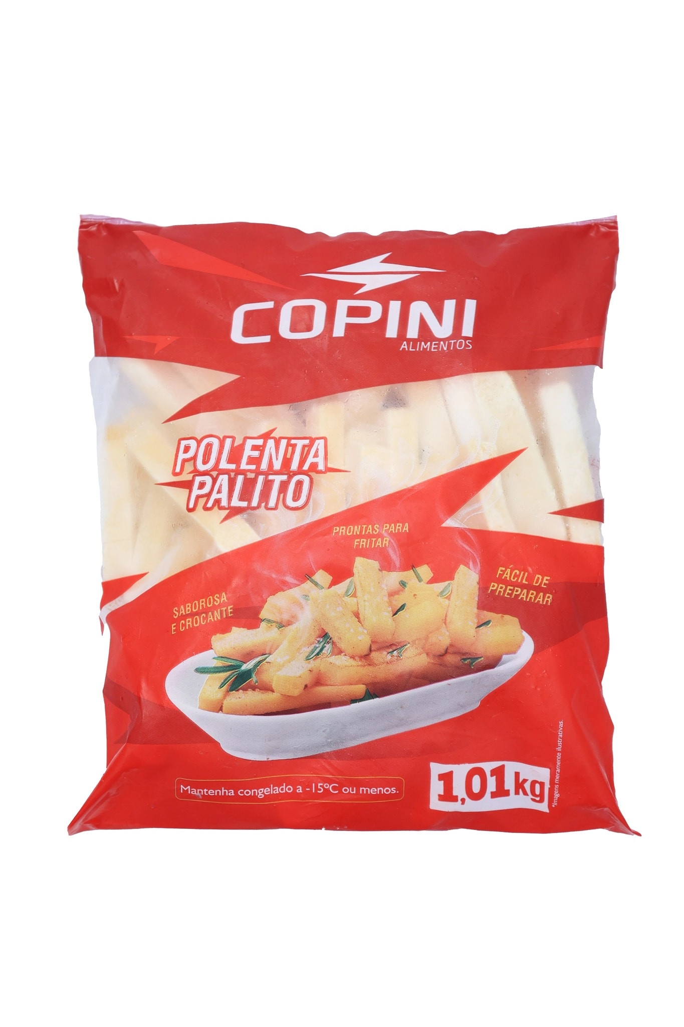 Polenta Pronta Palito Congelada Copini Pacote 1,01kg