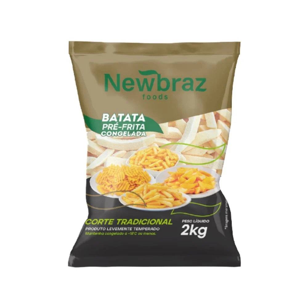 Batata Cong Pre Frita Newbraz 2kg 1x2kg