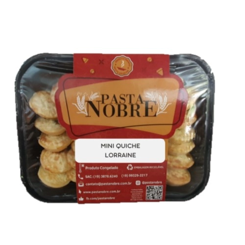 Mini Quiche Pasta Nobre Lorraine 400g