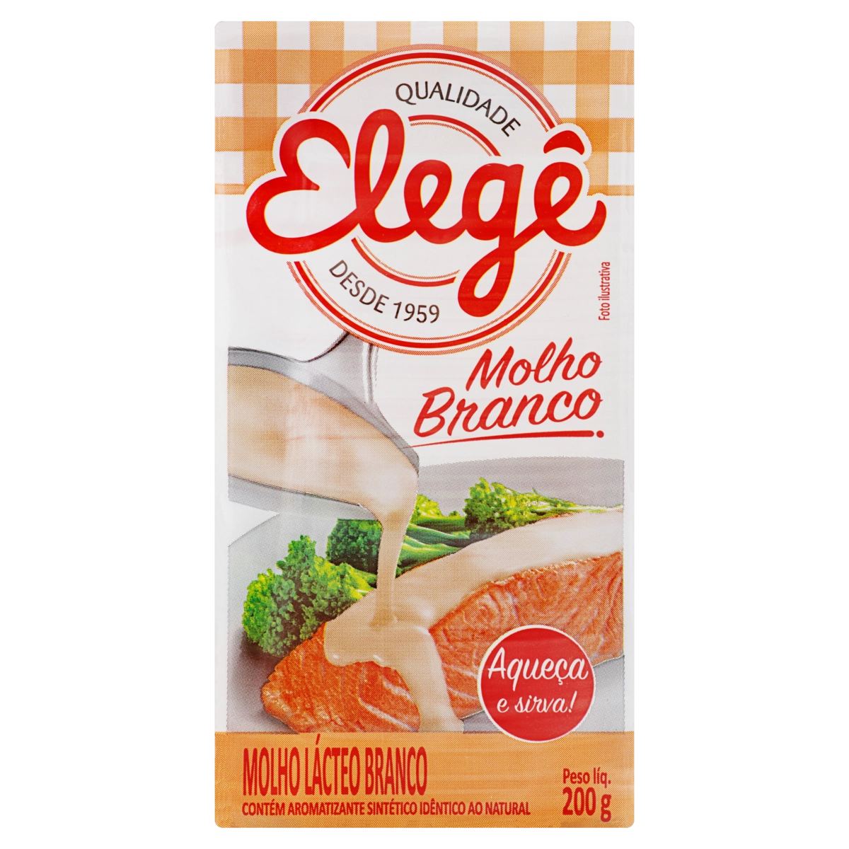 Molho Branco Elegê Caixa 200g