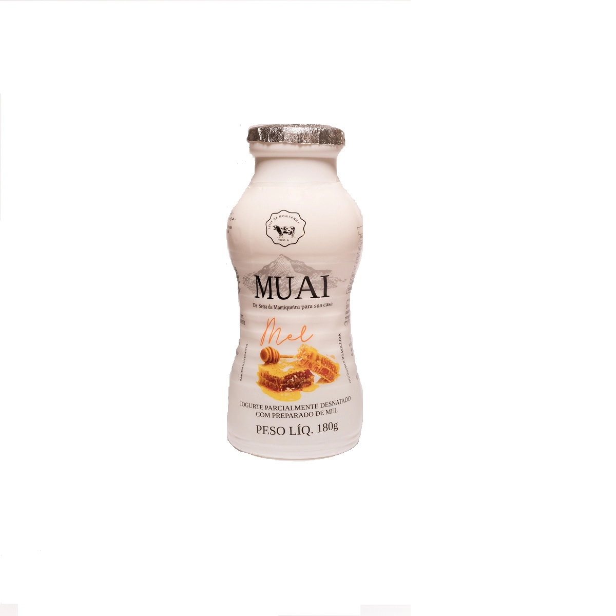Iog.muai Semidesnatado Mel 180g