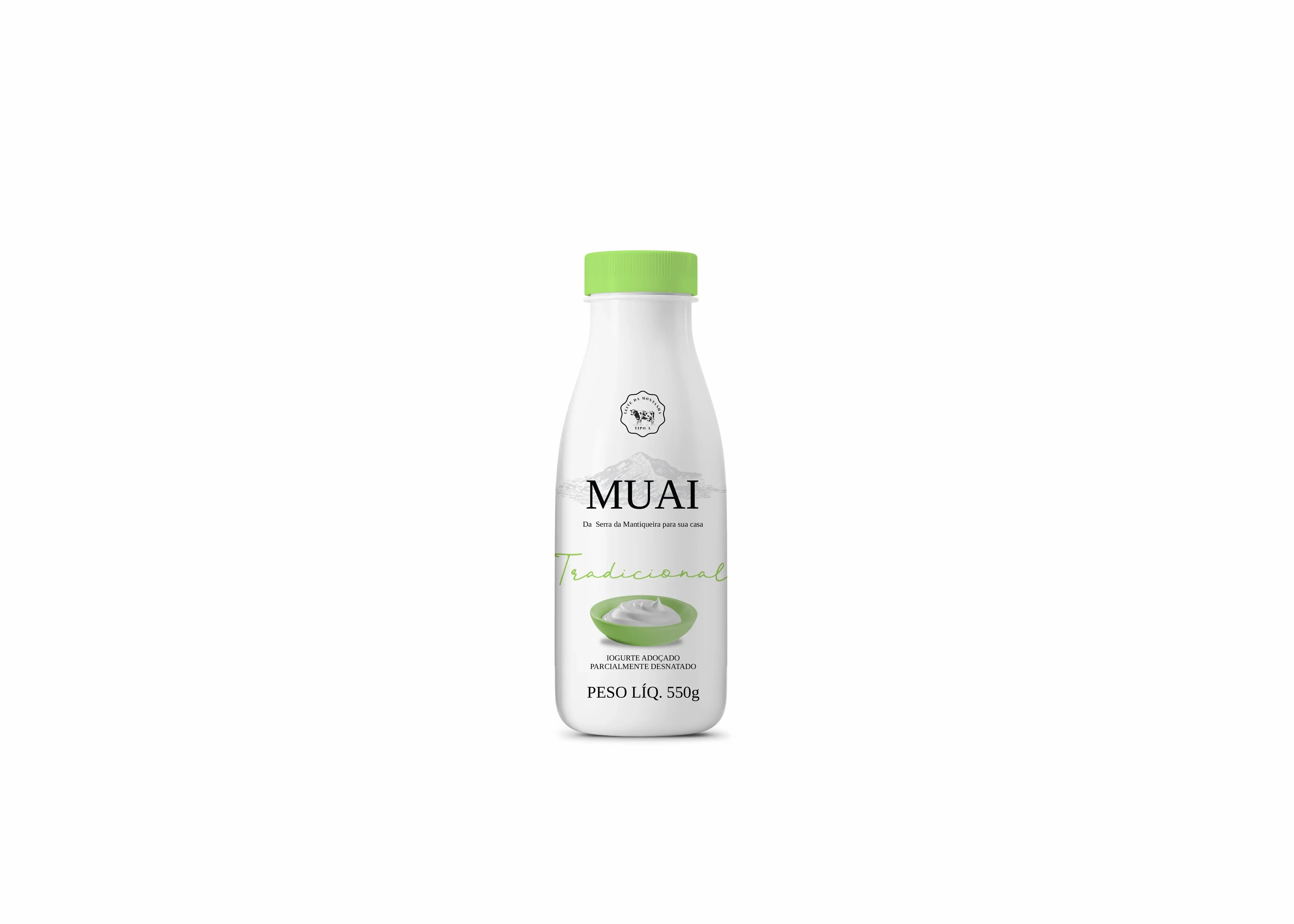 Iog.muai Semidesnatado Tradicional 550ml