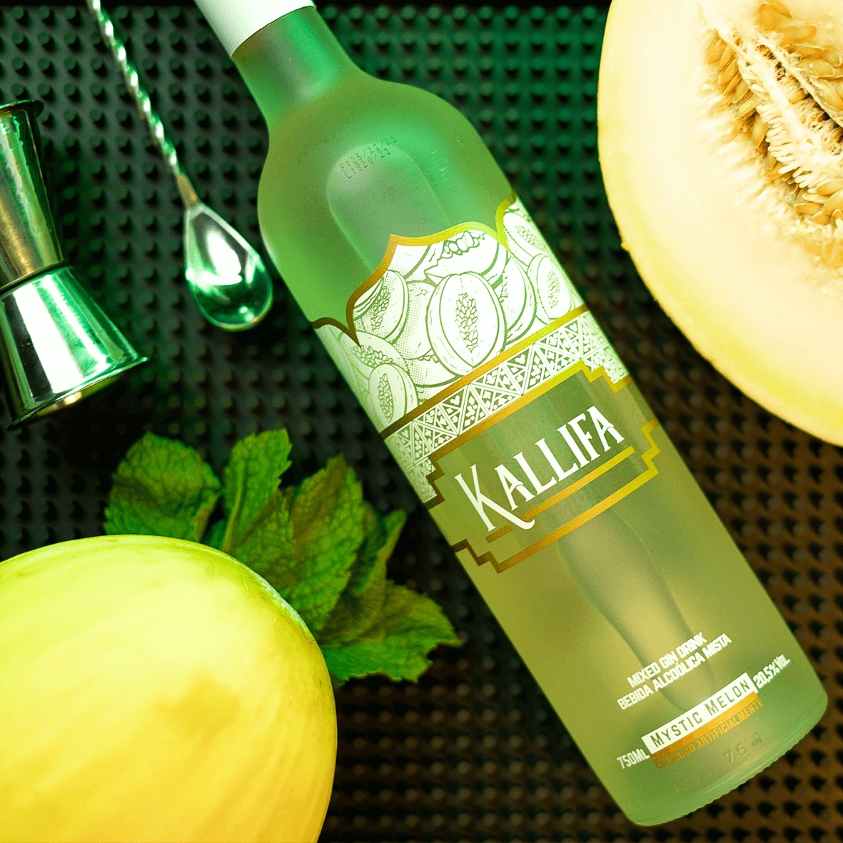 Gin 750ml Kallifa Melao