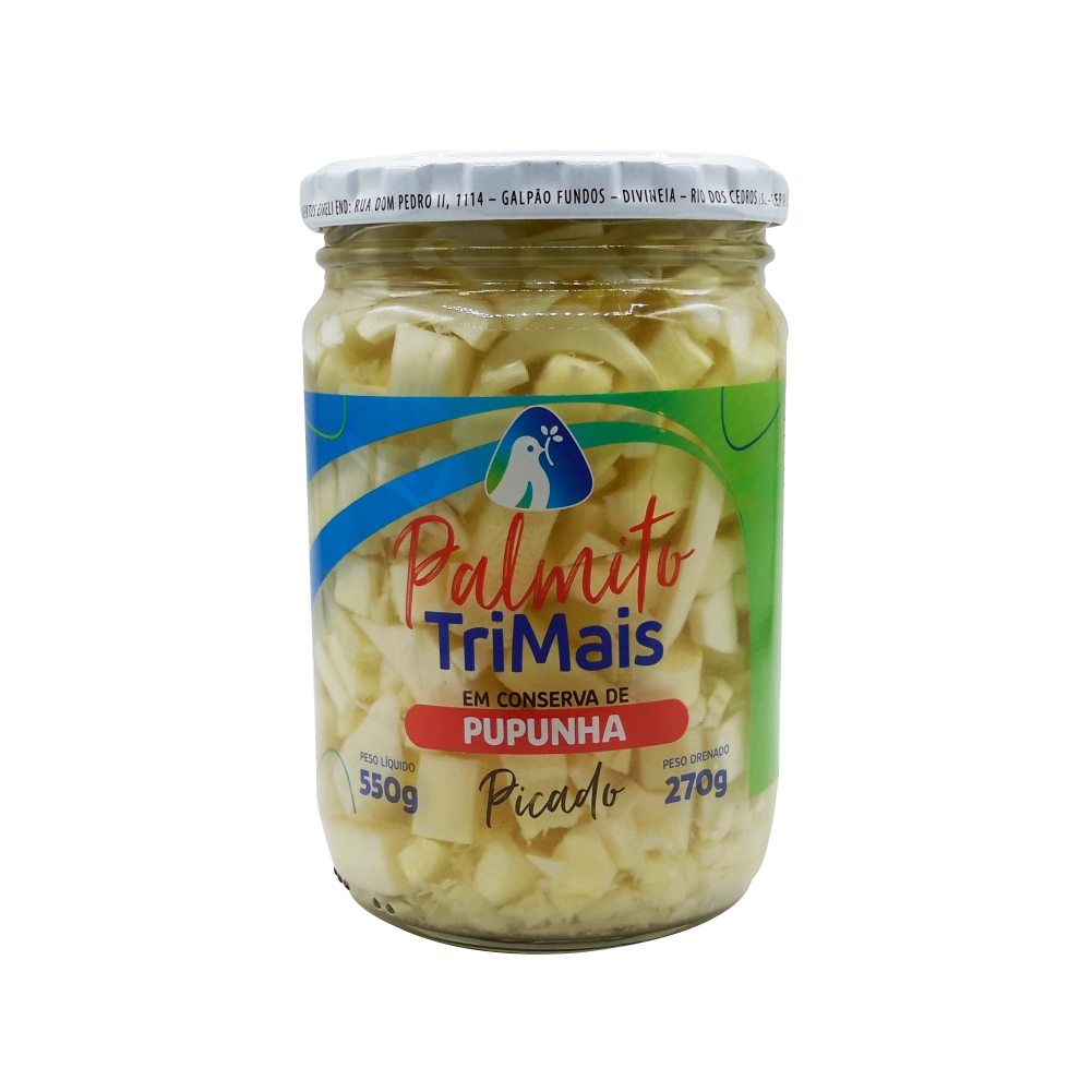 Palmito Trimais 270g Pupunha Picado