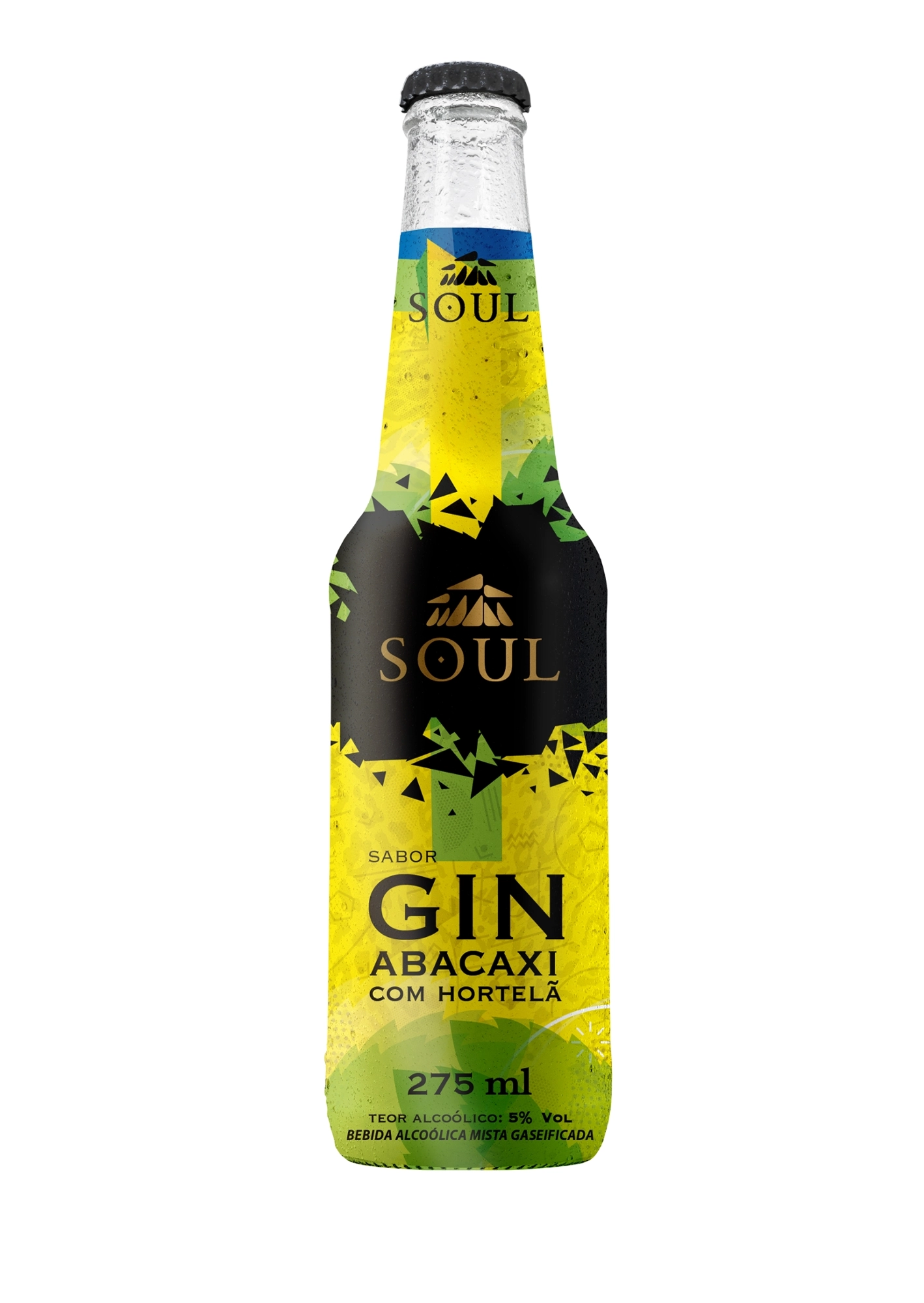 Gin Tonica Soul 275ml Abacaxi C/ Hortela