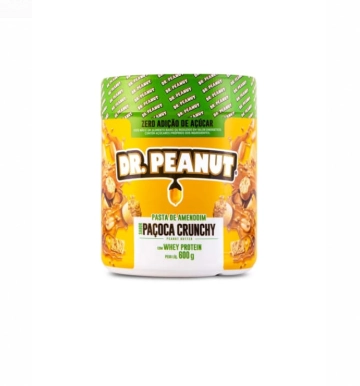 Pasta Amendoim Dr.peanut Pacoca C/whey Prot.600g