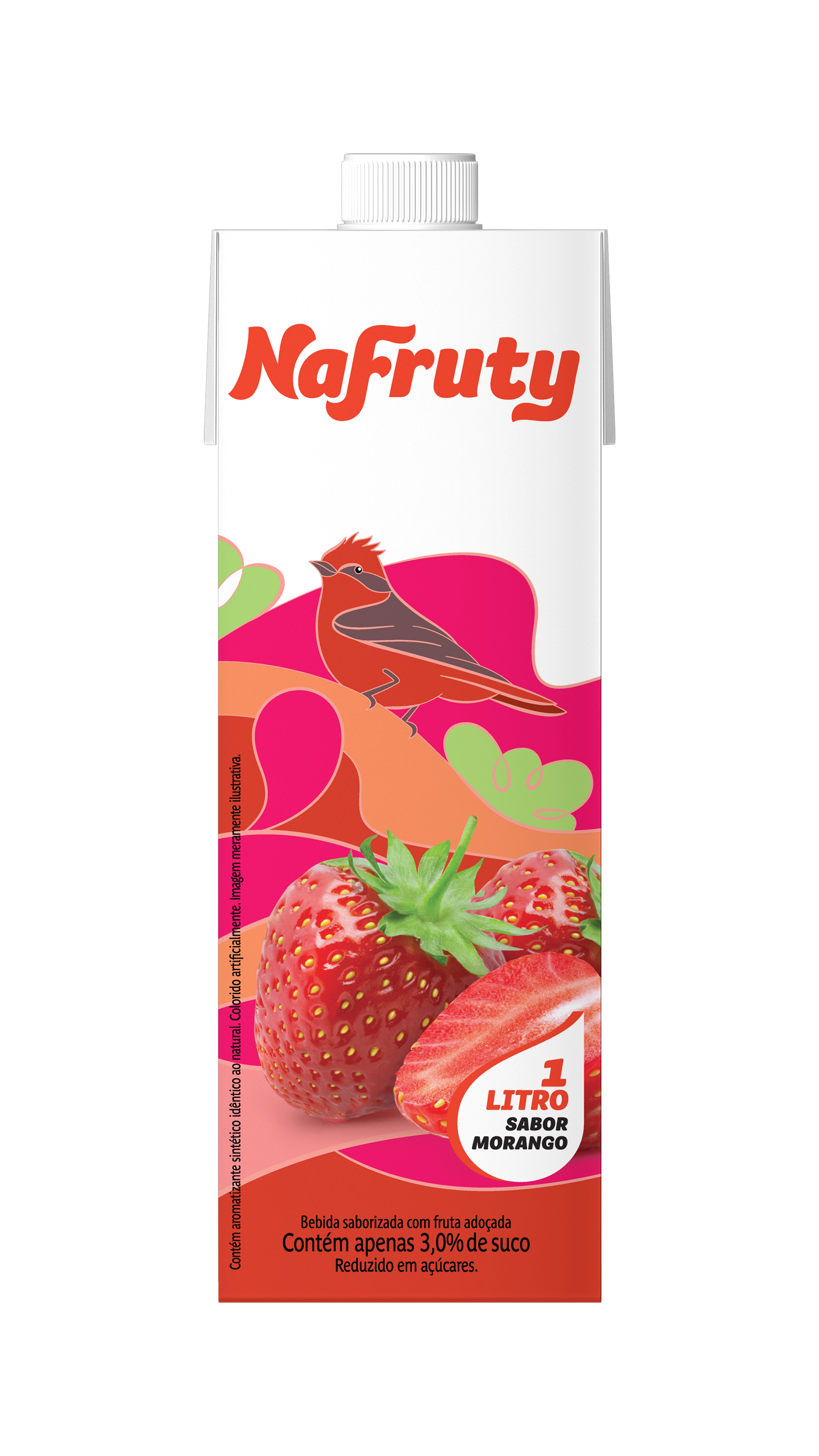 Refresc Nafruty Morango 1l