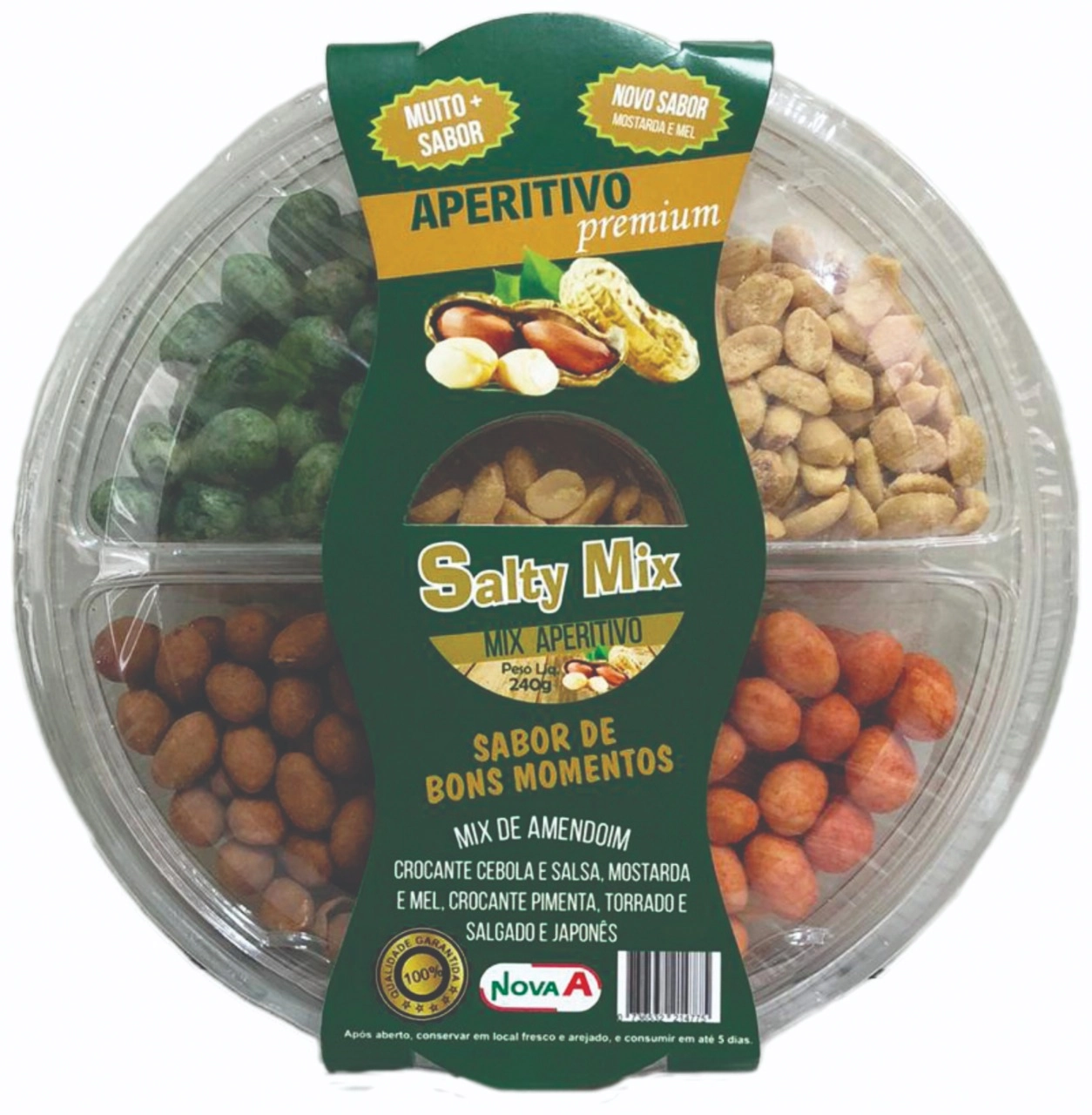 Mix Amendoim Salty Mix 240g