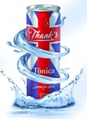 Agua Tonica Thanks Lata 350ml