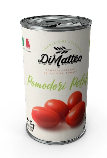 Tomate Pelado Pomodori Pelati Di Matteo 400g